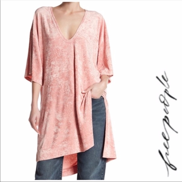 Free People Velvety Minidress/Tunic NWT - Picture 2 of 7